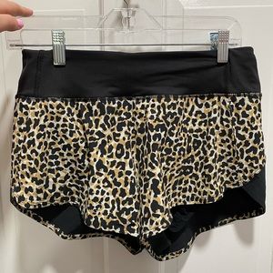 Leopard Outdoor Voices Shorts
